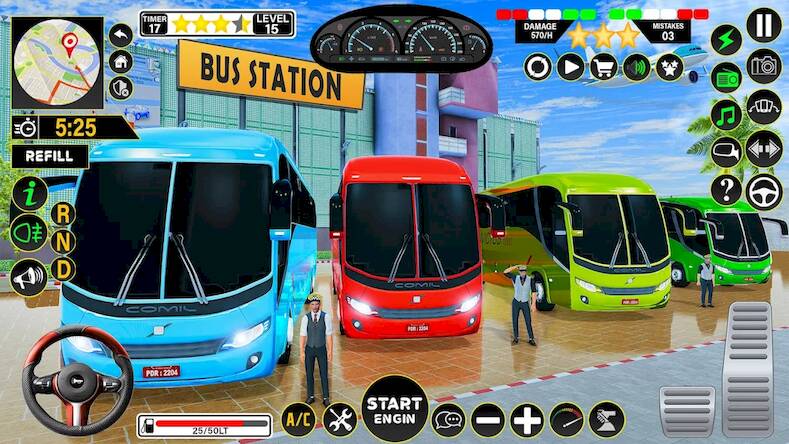   Real Coach Bus Games Offline -     