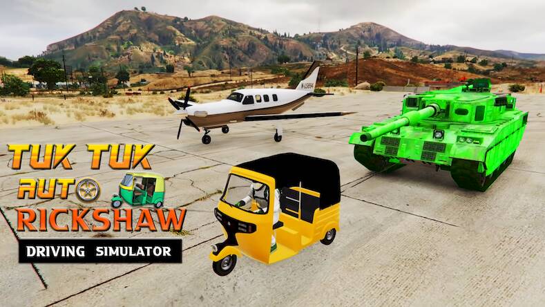   Tuk Tuk Auto Rickshaw Game Sim -     