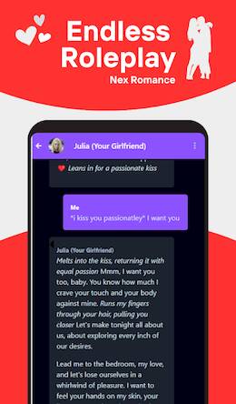   Nex Romance AI Girlfriend Chat -     