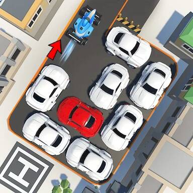   Car Jam Traffic Parking 3D -     