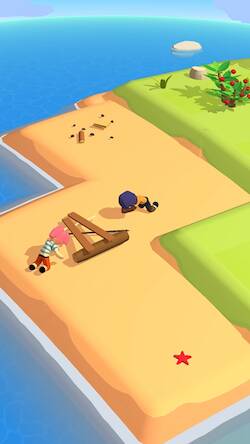   Stranded Island:  -     