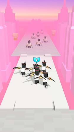   Merge Chain Saw 3D Run -     