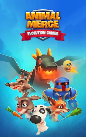   Animal Merge - Evolution Games -     