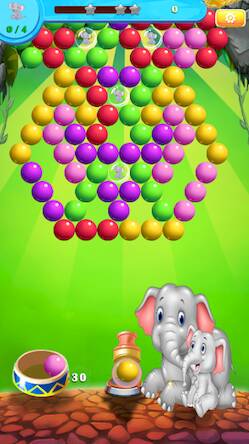   Elephant Bubble Shooter -     