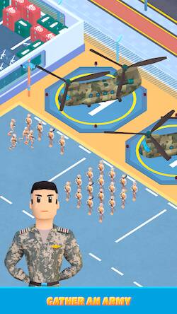   Military Camp: Idle Army -     