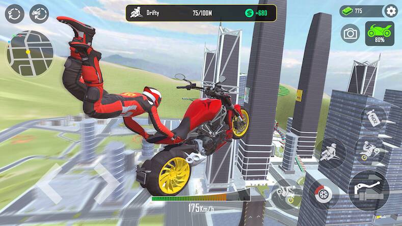   GT Moto Stunt 3D: Driving Game -     