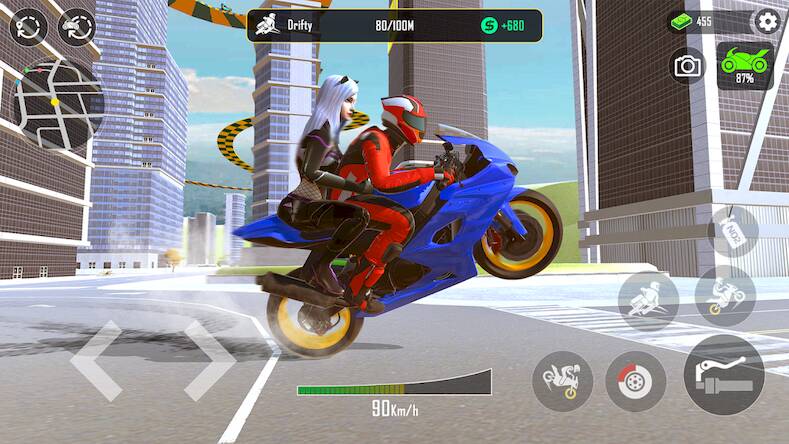   GT Moto Stunt 3D: Driving Game -     