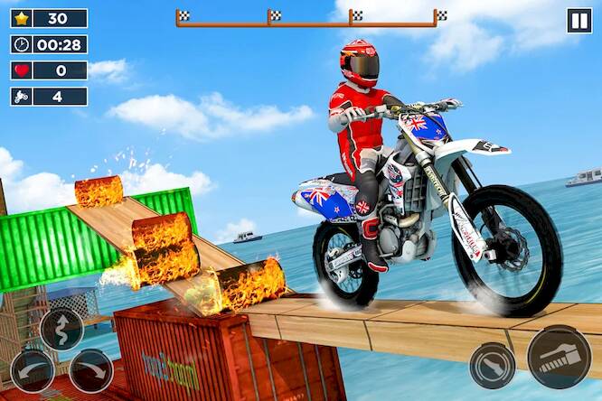   Bike Stunt Tricks Master 3d -     