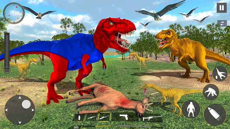   Real Dino Hunting Animal Games -     