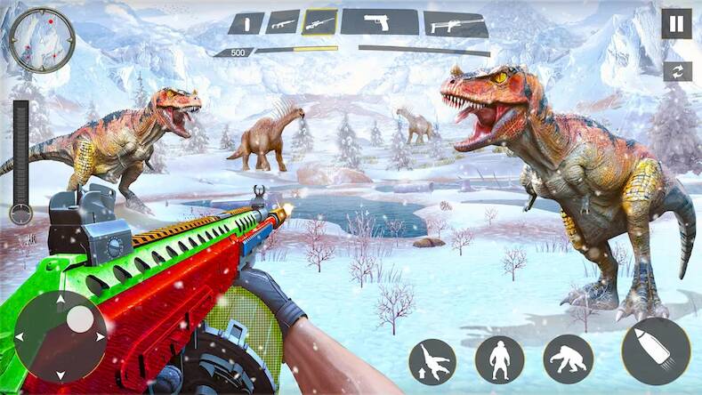   Real Dino Hunting Animal Games -     
