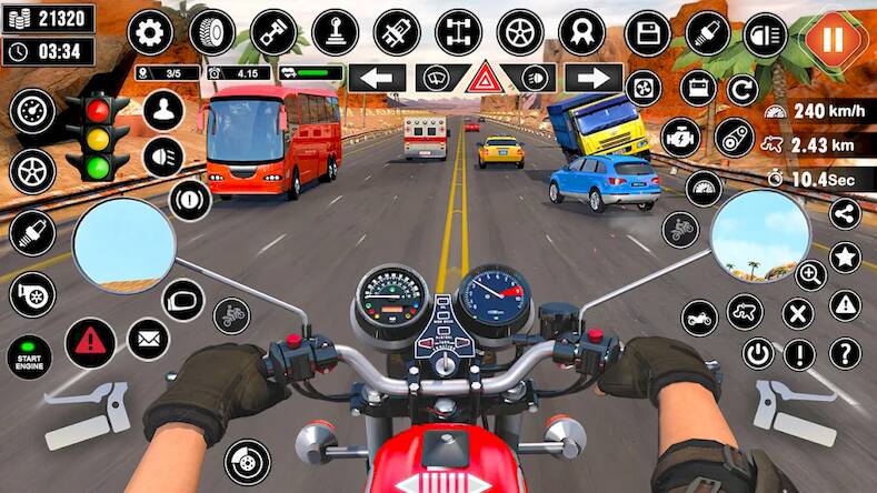   Motorcycle Game - Bike Game 3D -     