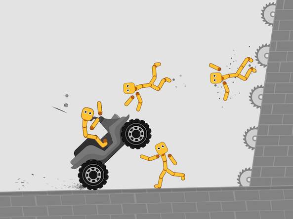   Stickman Car Destruction Games -     
