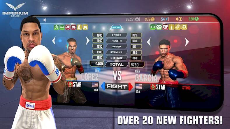   Boxing - Fighting Clash -     