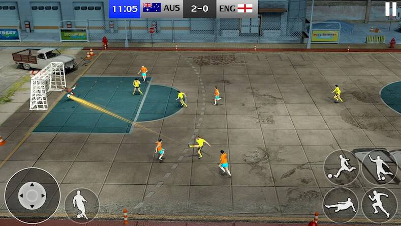   Street Football Kick Games -     