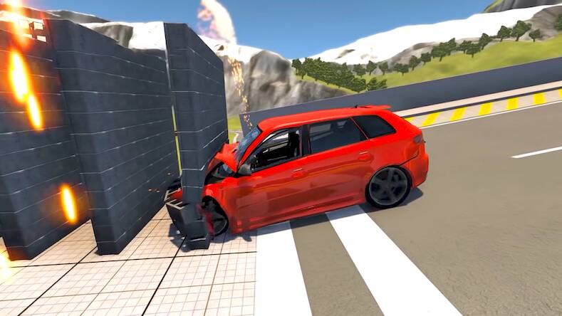   Beam Drive Road Crash 3D Games -     
