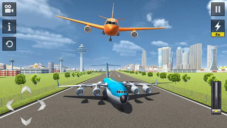   Flight Simulator - Plane Games -     