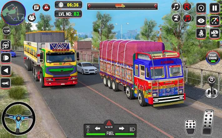   Indian Truck Drive Truck Games -     