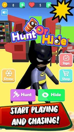   Hide and Seek - Hunt and Hit -     