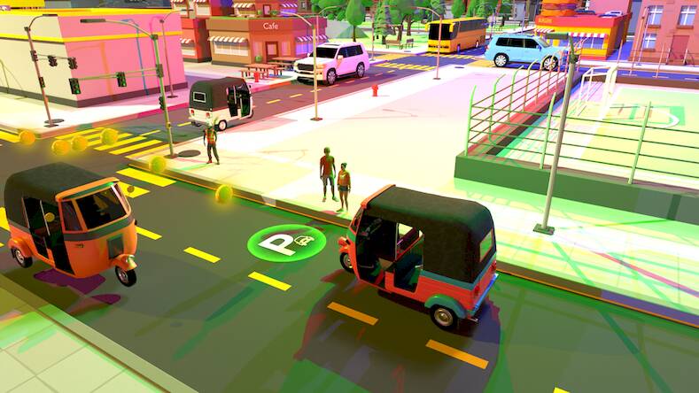   Tuk Tuk Rickshaw: 3D Game -     