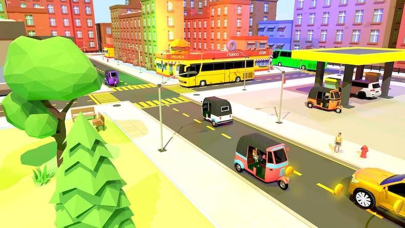   Tuk Tuk Rickshaw: 3D Game -     