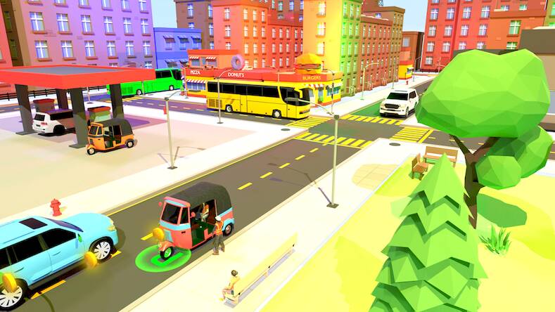   Tuk Tuk Rickshaw: 3D Game -     