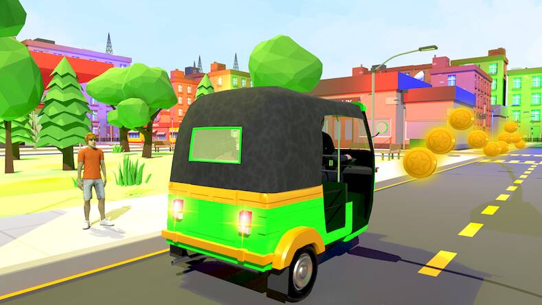   Tuk Tuk Rickshaw: 3D Game -     