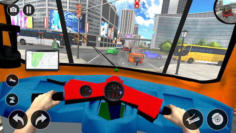   city tuk tuk rickshaw games -     