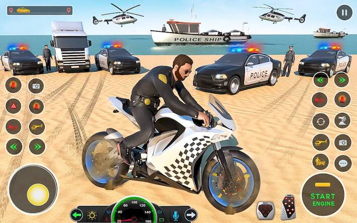   Police Car Driving: Car Games -     