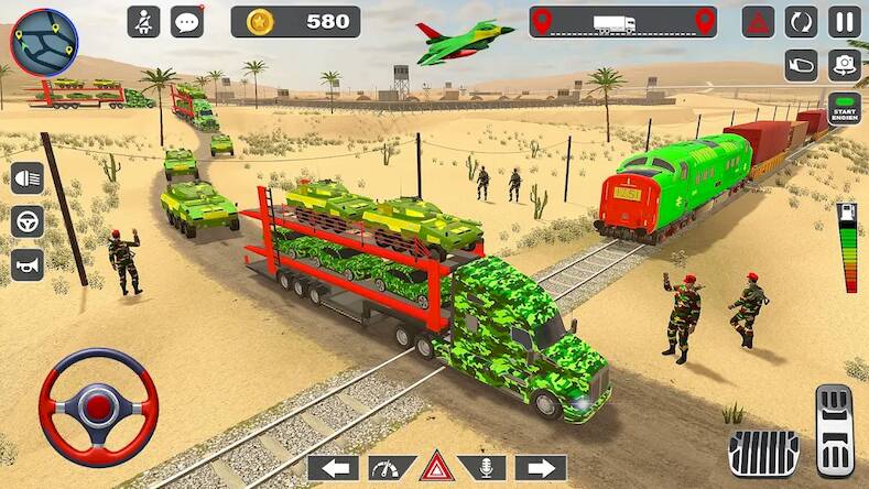   Army Vehicle Transport Games -     