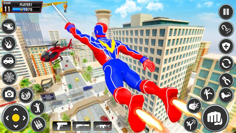   Spider Rope Hero: Superhero -     