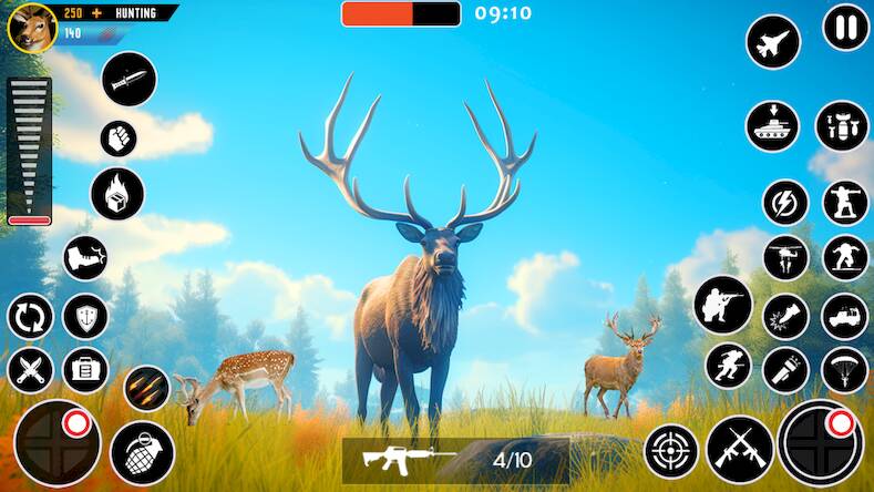   Wild Animal Deer Hunting Games -     